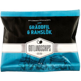 Bild på Gotlandschips Gräddfil & Ramslök 40g