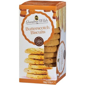 Bild på Grandma Wild's Butterscotch Biscuits 150g