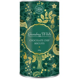 Bild på Grandma Wild's Grön Presenttub med Chokladkakor 100g