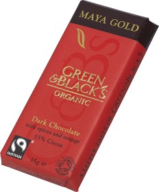 Bild på Green & Blacks Maya Gold Dark Chocolate 35 g