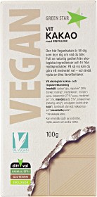 Bild på Green Star Vegan Vit Kakao 100 g