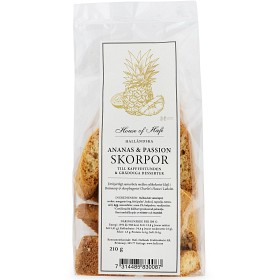 Bild på Hafi Skorpor Ananas & Passion 210g