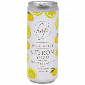 Bild på Hafi Citron & Yuzu Mousserande Dryck 330ml