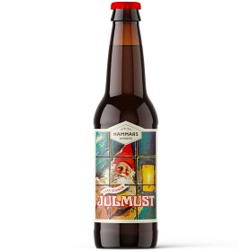 Bild på Hammars Bryggeri Julmust Sockerfri Glasflaska 33cl