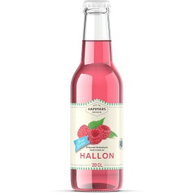 Bild på Hammars Bryggeri Premium Hallonsoda Sockerfri Glasflaska 20cl