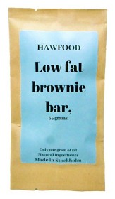 Bild på Hawfood Low Fat Brownie Bar 35 g