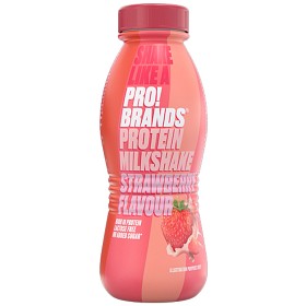 Bild på ProBrands Strawberry Protein Milkshake 310 ml
