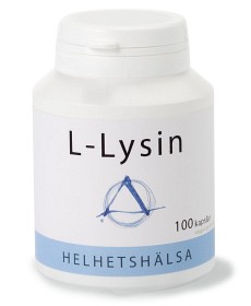 Bild på Helhetshälsa L-Lysin 100 kapslar 