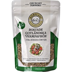 Bild på Hempland Rostade Gotländska Hampafrön med Italienska Örter 250g