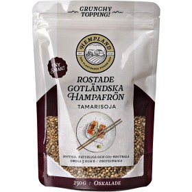 Bild på Hempland Rostade Gotländska Hampafrön med Tamarisoja 250g