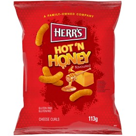Bild på Herr's Cheese Curls Hot 'n Honey 113g
