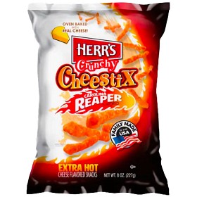 Bild på Herr's Crunchy Cheestix Carolina Reaper 227g