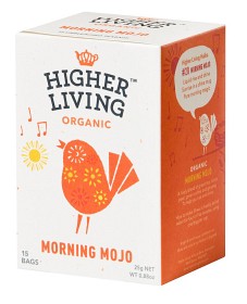Bild på Higher Living Morning Mojo 15 tepåsar
