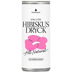 Bild på Hikkibiskus Sparkling Hibiskusdryck Hallon 330ml