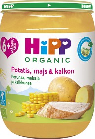 Bild på HiPP Potatis Majs & Kalkon 6M 190 g