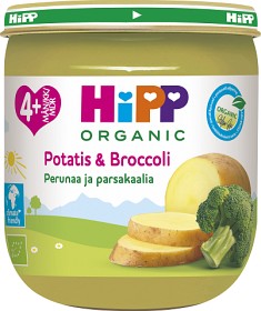 Bild på HiPP Potatis & Broccoli 4M 125 g