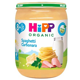 Bild på HiPP Spaghetti Carbonara 8M 190 g