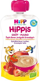 Bild på Hippis Gröt Äpple, Banan, Jordgubb & Granatäpple 6M 100 g