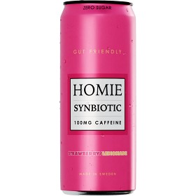Bild på Homie Synbiotic Strawberry/Lemonade 33cl