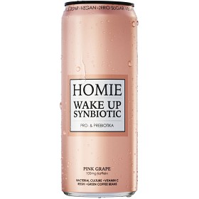 Bild på Homie Wake Up Synbiotic Pink Grapefruit 33cl