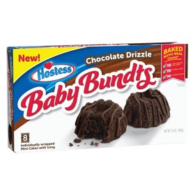 Bild på Hostess Chocolate Drizzle Baby Bundts 284g