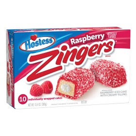 Bild på Hostess Zingers Raspberry 380g