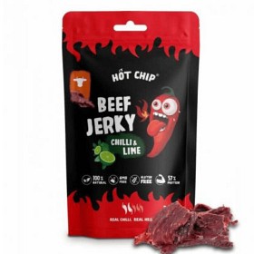 Bild på Hot Chip Beef Jerky Chili Lime 25g