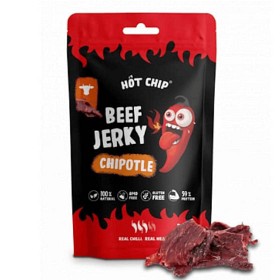 Bild på Hot Chip Beef Jerky Chipotle 25g