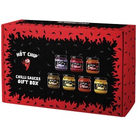 Bild på Hot Chip Chili Sauce Tasting Box 7x60ml
