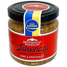 Bild på Hovdelikatesser Hovsenap Julsenap Lime & Pepparrot 185g