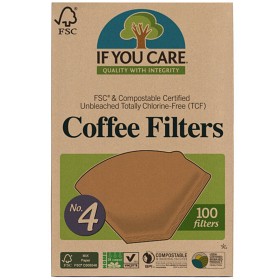 Bild på If You Care Kaffefilter No 4 100 st