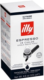 Bild på Illy Espresso Pods Mörk 18 st