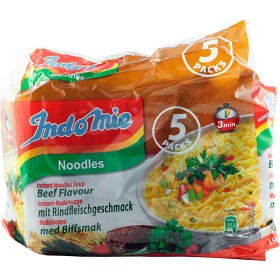 Bild på Indomie Noodles Beef Flavour 5x75g