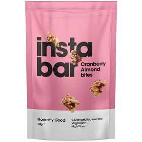 Bild på Instabar Cranberry Almond Bites 70g
