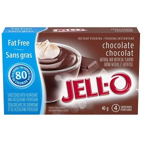 Bild på Jell-O Instant Chocolate Pudding Fat Free 40g