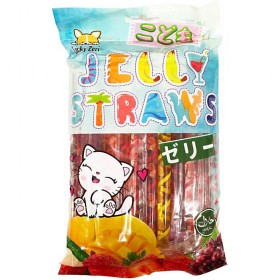 Bild på Lucky Zeri Jelly Straws Candy Sticks 450g