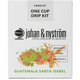 Bild på Johan & Nyström One Cup Drip Kit, Guatemala Santa Isabel 8-pack