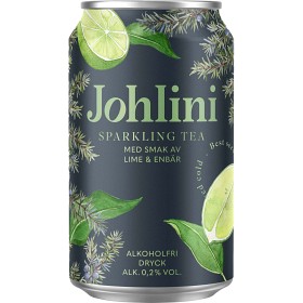 Bild på Johlini Sparkling Tea Lime & Enbär 33cl