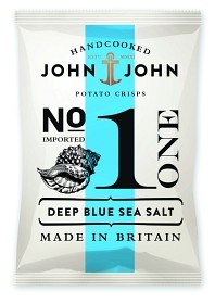 Bild på John & John Crisps Deep Blue Sea 40 g