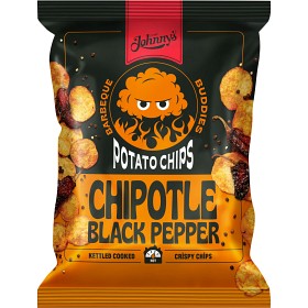 Bild på Johnny's Chipotle Black Pepper Crispy Chips 150g