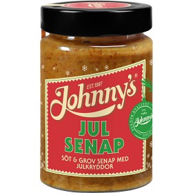 Bild på Johnny's Julsenap Söt & Grov med Julkryddor 315g