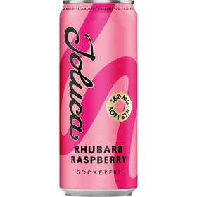 Bild på Joluca Rhubarb Raspberry Energidryck 33cl