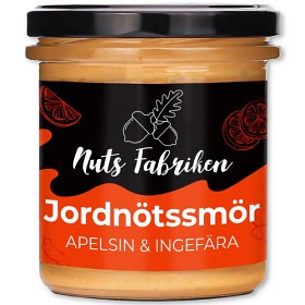Bild på Nuts Fabriken Jordnötssmör Apelsin & Ingefära 300 g