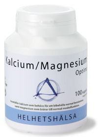 Bild på Helhetshälsa Kalcium/Magnesium Optimal 100 kapslar 