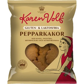 Bild på Karen Volf Pepparkakor Gluten- & Laktosfria 165g