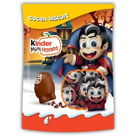 Bild på Kinder Cocoa Biscuit Mini Friends Halloween 122g