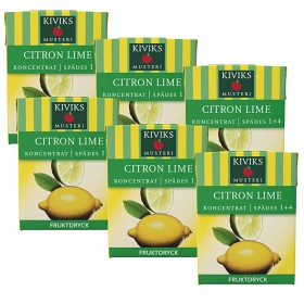 Bild på Kiviks Lättdryck Citron Lime 6x2dl