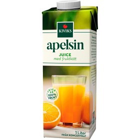 Bild på Kiviks Musteri Apelsinjuice med Fruktkött 1L