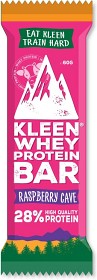 Bild på Kleen Whey Protein Bar Raspberry Cave 60 g