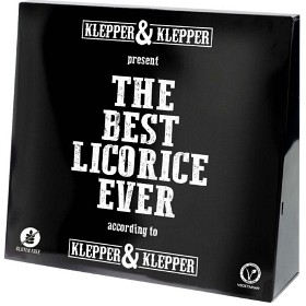 Bild på Klepper & Klepper Presentlåda i Plåt med Lakrits – Sött, Salt och Honung